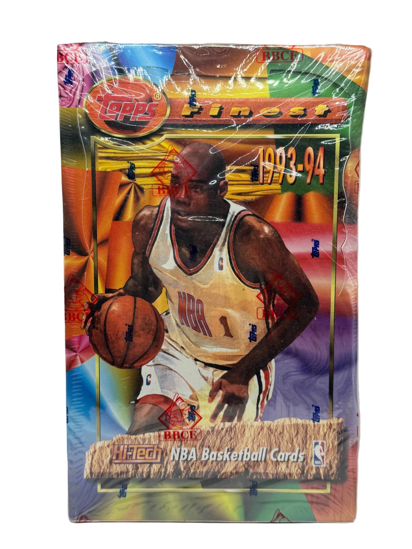 1993-94 Topps Finest Basketball Hobby Box BBCE Verified