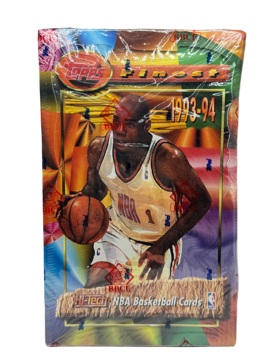 1993-94 Topps Finest Basketball Hobby Box BBCE Verified