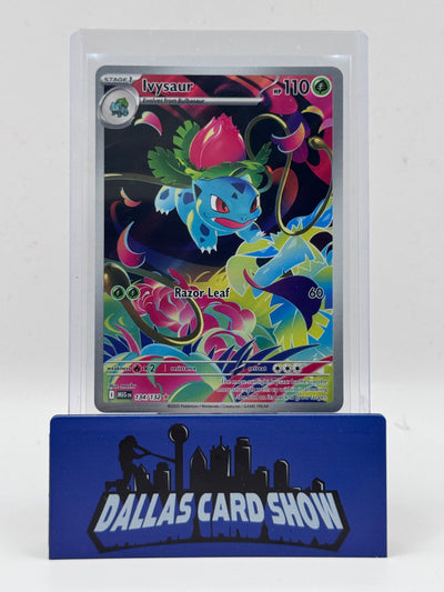 2025 Pokemon - Ivysaur (Illustration Rare) - 134/132 Mega Evolution NM