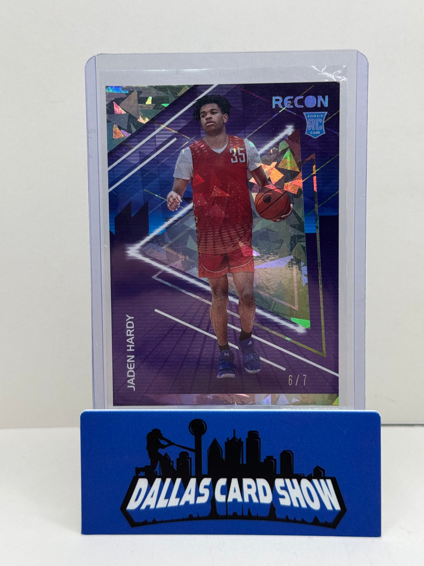 2022 Chronicles Recon Draft Picks #11 Jaden Hardy Cracked Ice Rookie /7