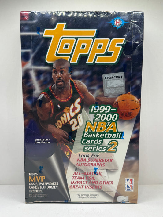 1999-20 Topps Basketball Hobby box