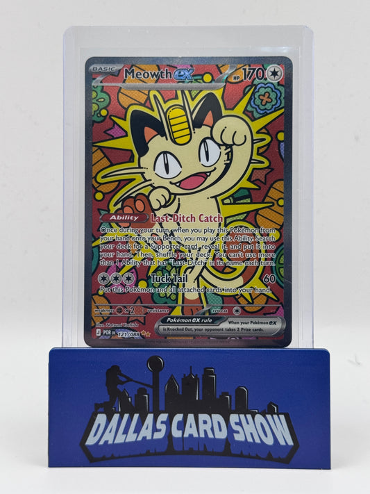 2026 Pokemon - Meowth ex (SIR) - 121/088 Perfect Order NM