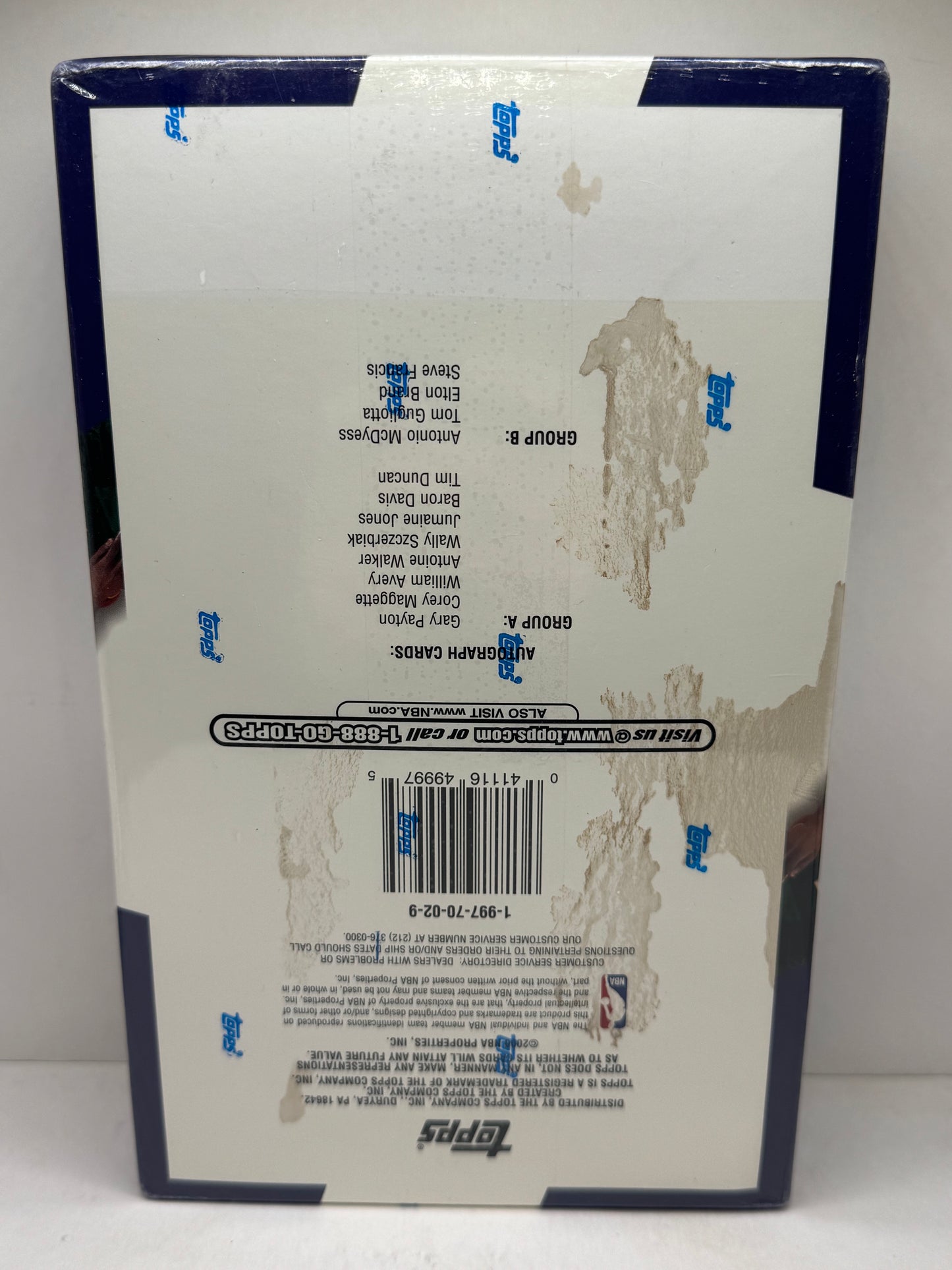 1999-20 Topps Basketball Hobby box
