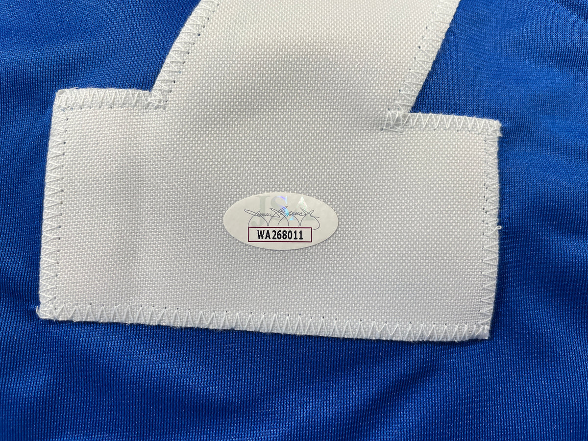 BOB LILLY DALLAS COWBOYS SIGNED Rookie Year JERSEY w/HOF80 TCU JSA