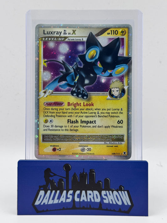 2009 Pokemon - Luxray GL LV. X - 109/111 Rising Rivals LP