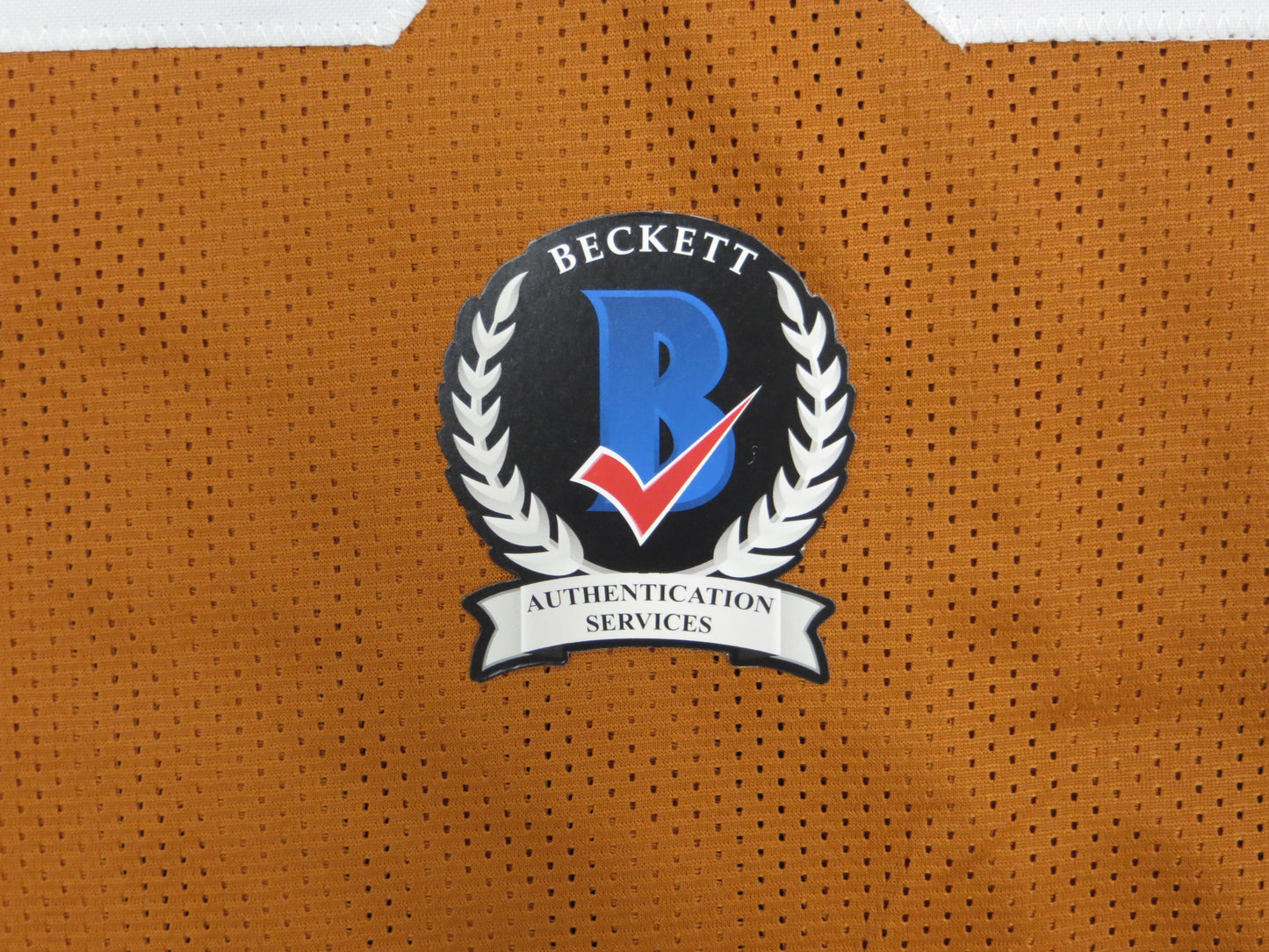 BYRON MURPHY II TEXAS LONGHORNS SIGNED JERSEY BAS COA