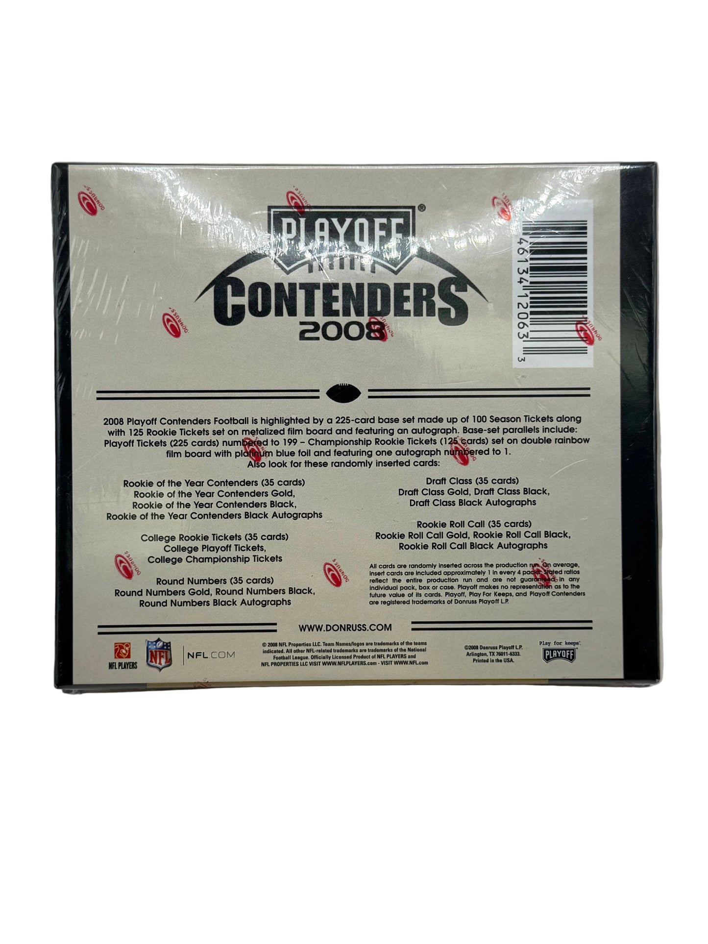 2008 Panini Contenders Football Hobby Box