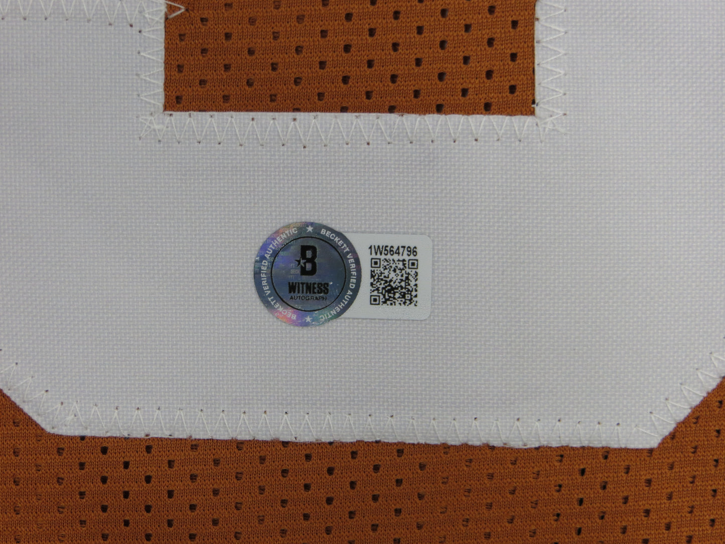 BYRON MURPHY II TEXAS LONGHORNS SIGNED JERSEY BAS COA