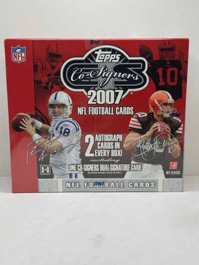 2007 Topps Co-Signers Football Hobby Box