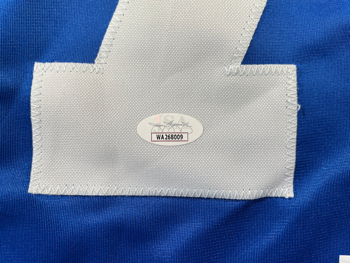 BOB LILLY DALLAS COWBOYS SIGNED Rookie Year JERSEY w/HOF80 TCU JSA