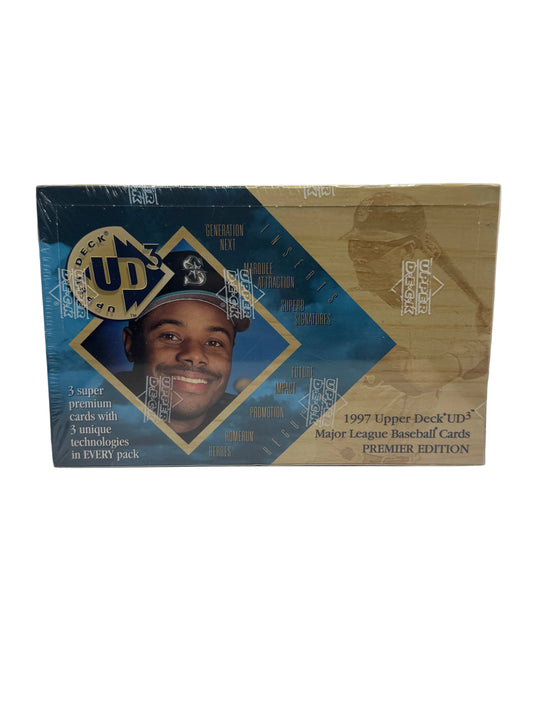 1997 Upper Deck UD3 Baseball Premiere Edition Hobby Box Sealed