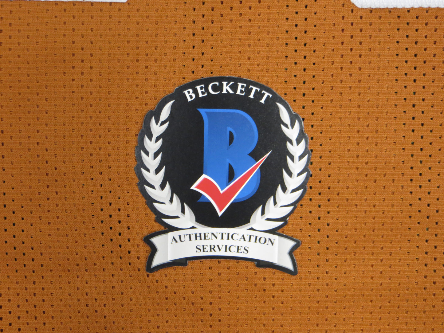 BYRON MURPHY II TEXAS LONGHORNS SIGNED JERSEY BAS COA