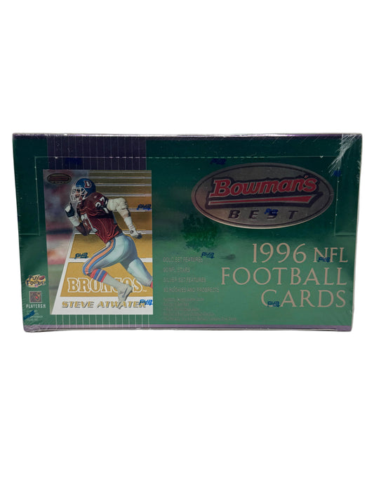 1996 Bowman's Best Football Hobby Box