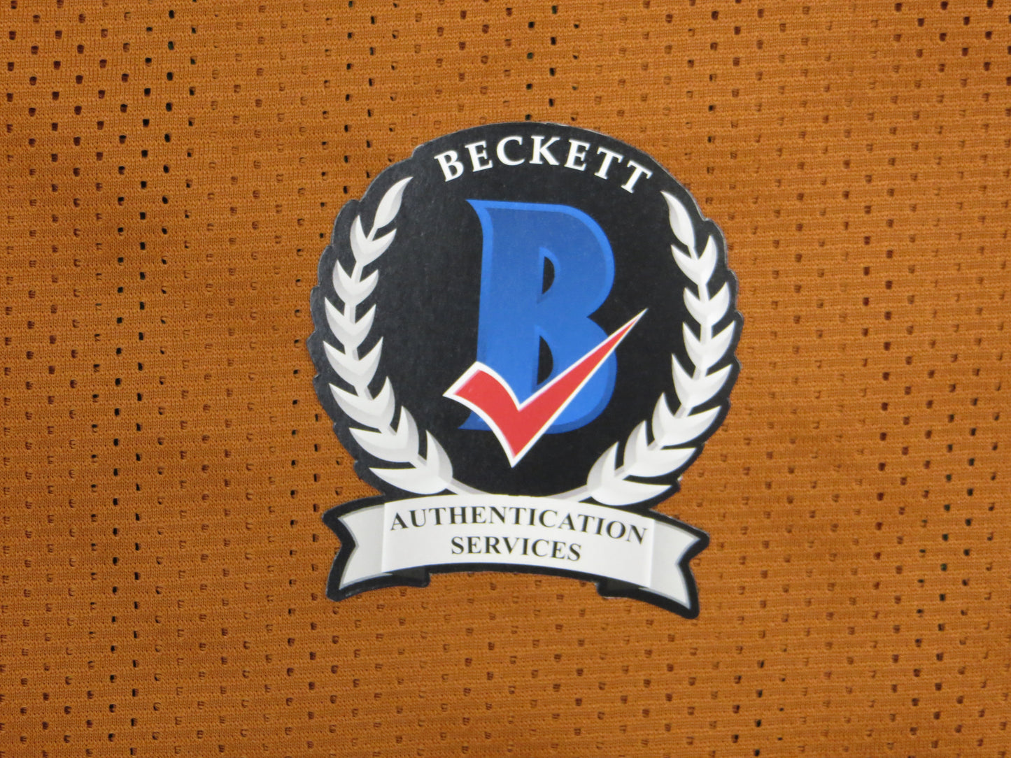 BYRON MURPHY II TEXAS LONGHORNS SIGNED JERSEY BAS COA