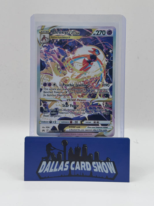 2023 Pokemon - Deoxys VSTAR (Galarian Gallery) - GG46/GG70 Crown Zenith NM