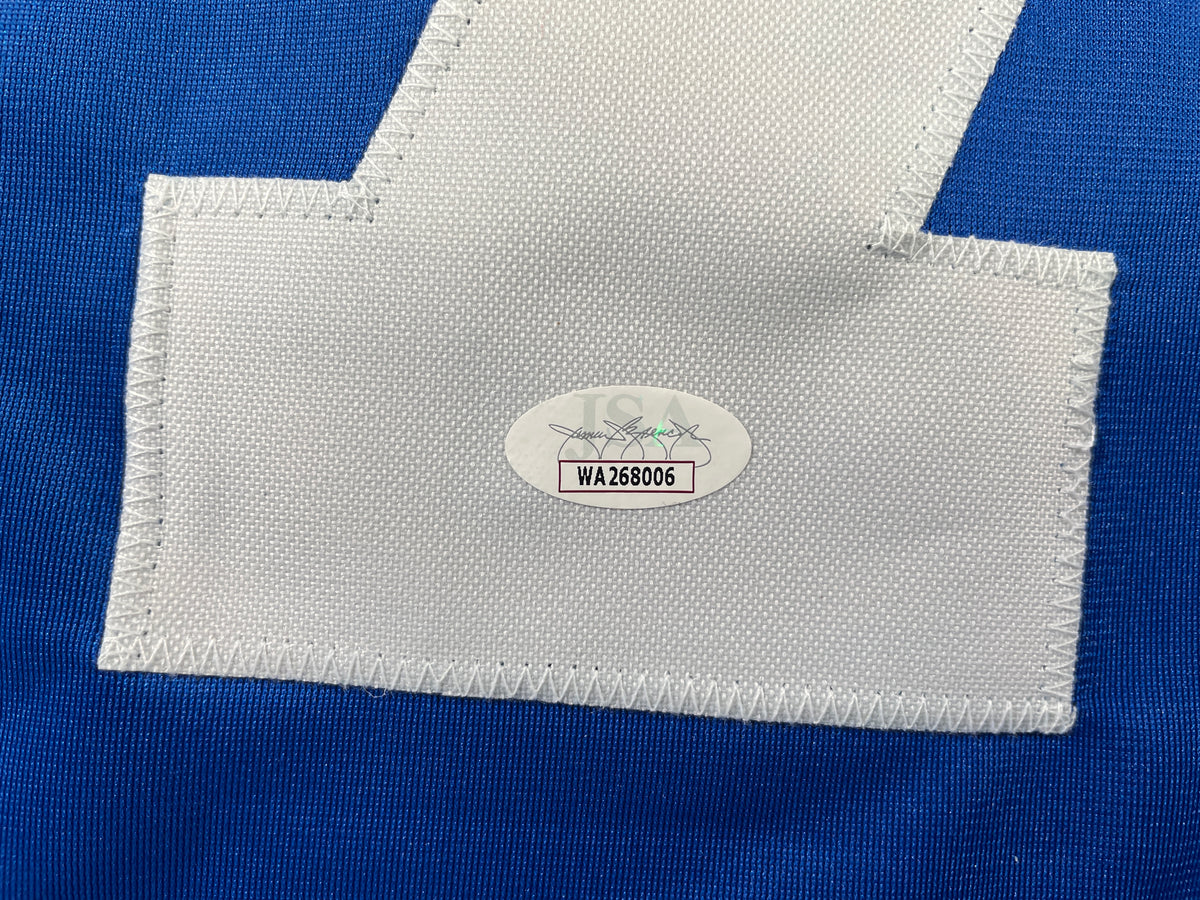 BOB LILLY DALLAS COWBOYS SIGNED Rookie Year JERSEY w/HOF80 TCU JSA
