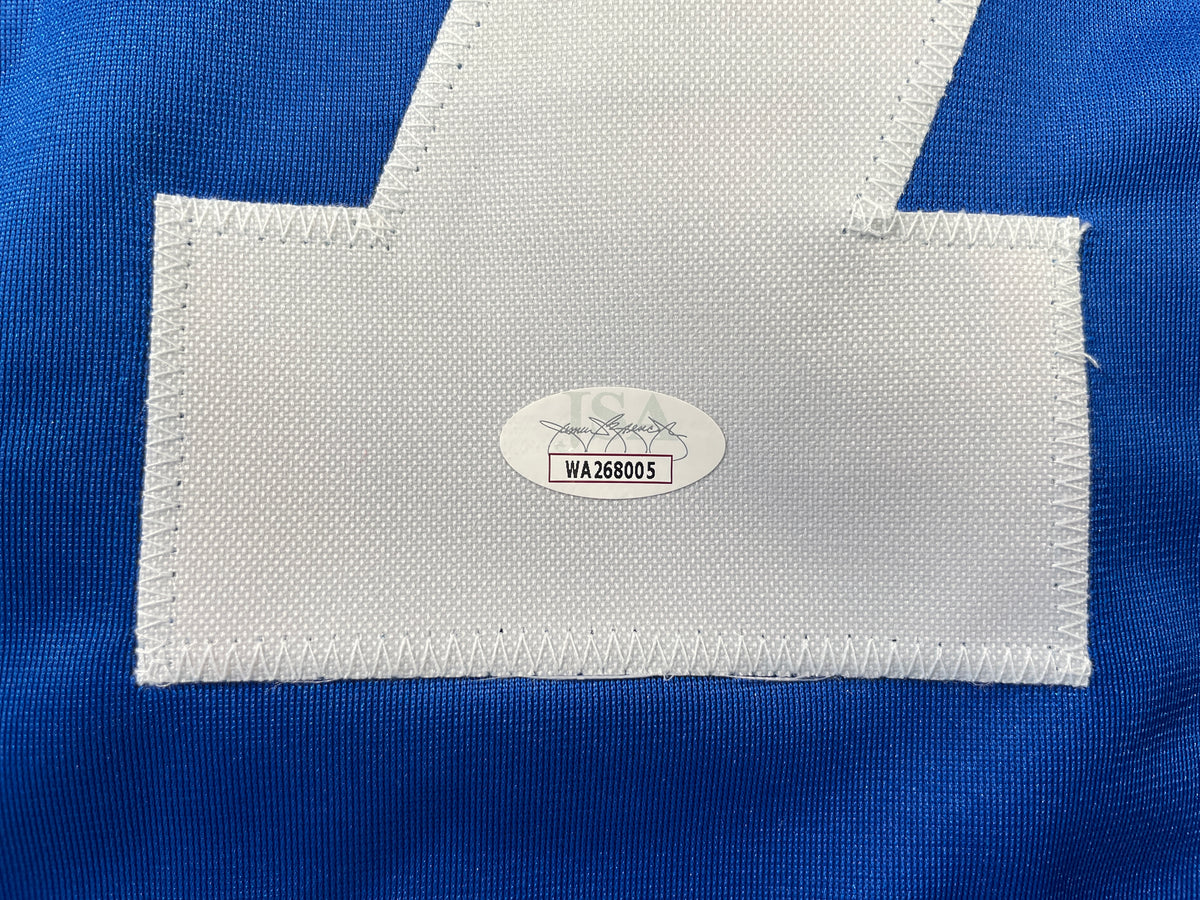 BOB LILLY DALLAS COWBOYS SIGNED Rookie Year JERSEY w/HOF80 TCU JSA