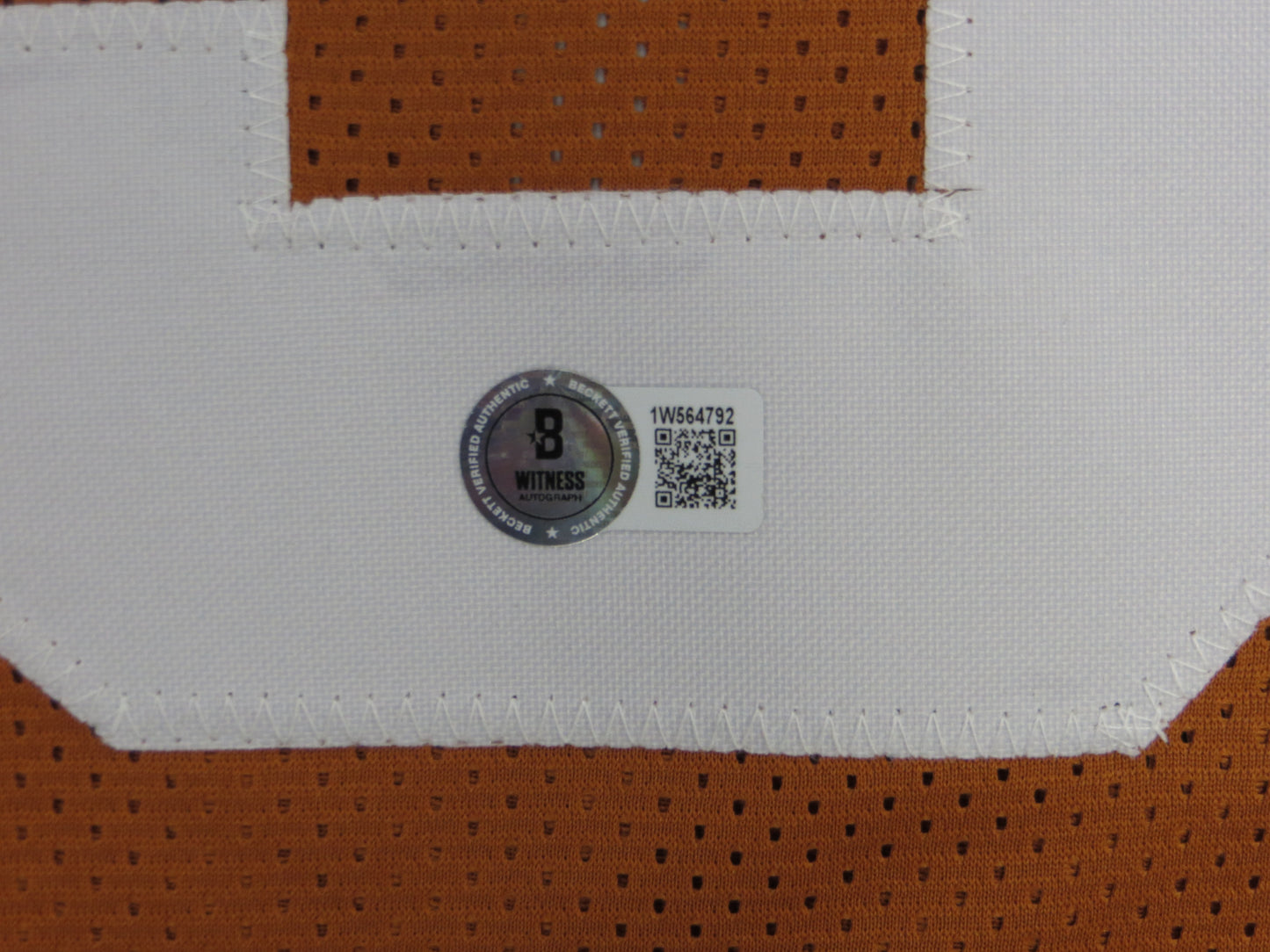 BYRON MURPHY II TEXAS LONGHORNS SIGNED JERSEY BAS COA