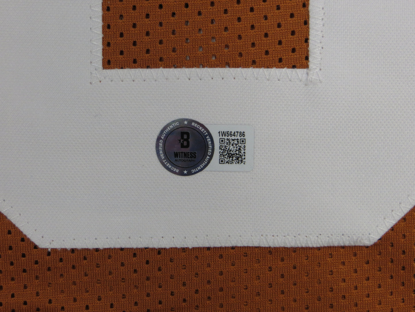 Ja'Tavion Sanders TEXAS LONGHORNS SIGNED JERSEY BAS COA