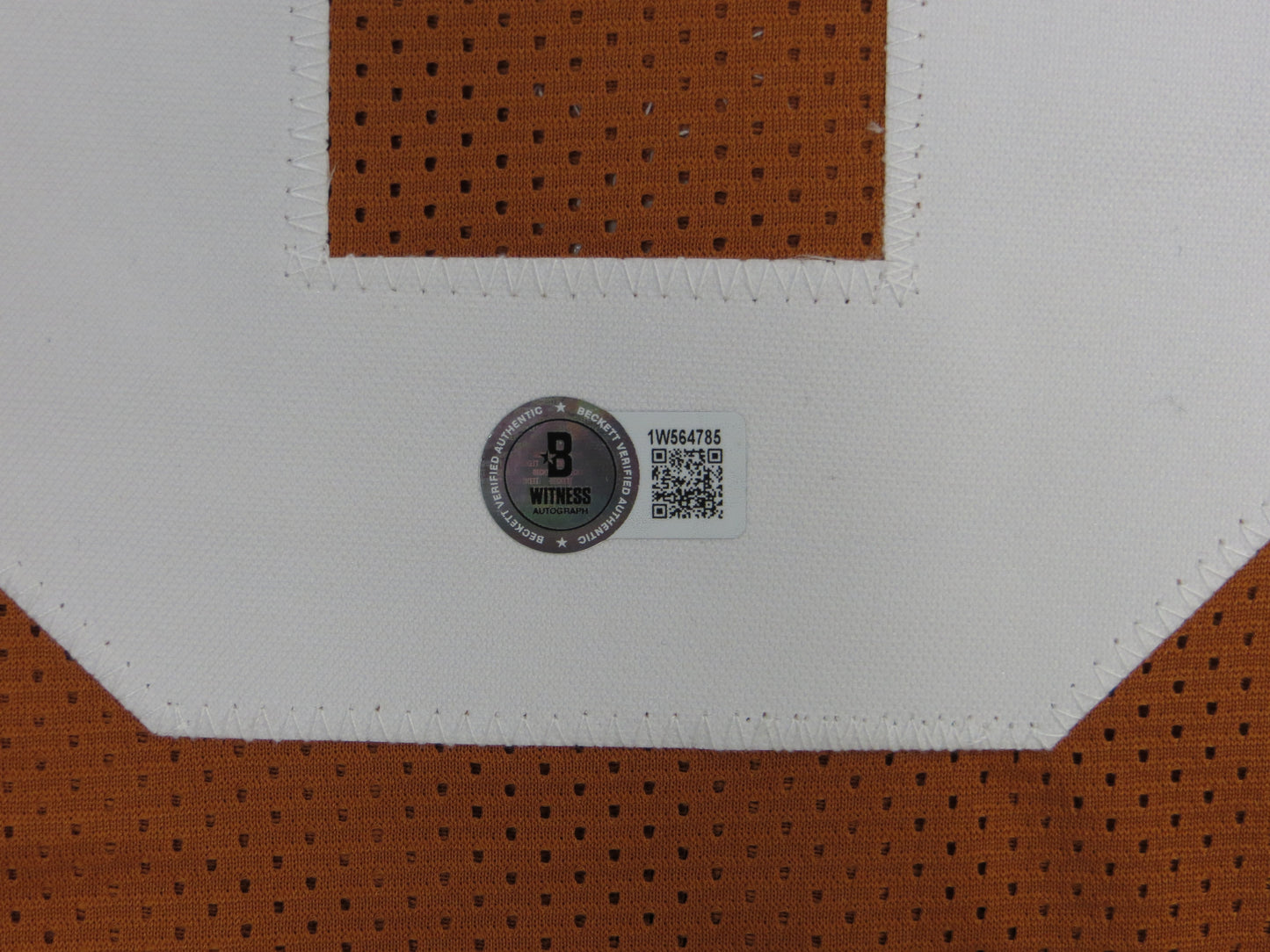 Ja'Tavion Sanders TEXAS LONGHORNS SIGNED JERSEY BAS COA