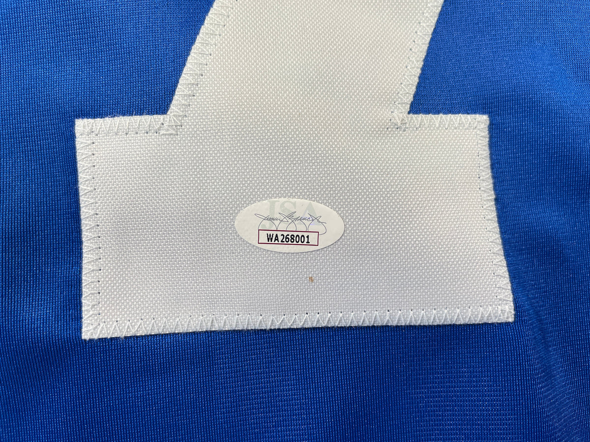 BOB LILLY DALLAS COWBOYS SIGNED Rookie Year JERSEY w/HOF80 TCU JSA