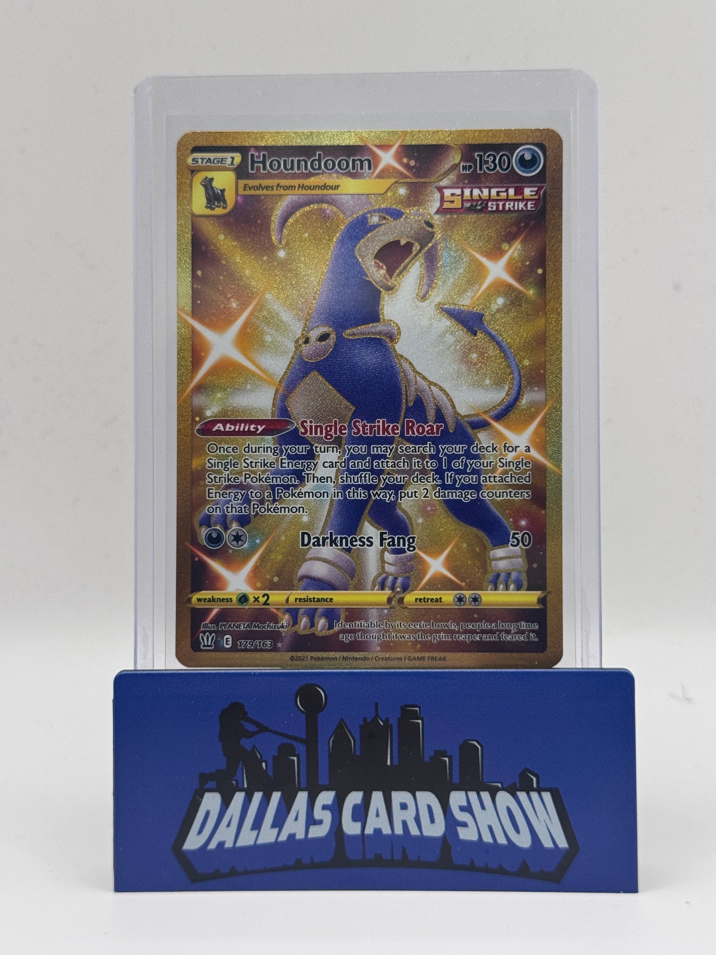 2021 Pokemon - Houndoom (Secret) - 179/163 Battle Styles NM