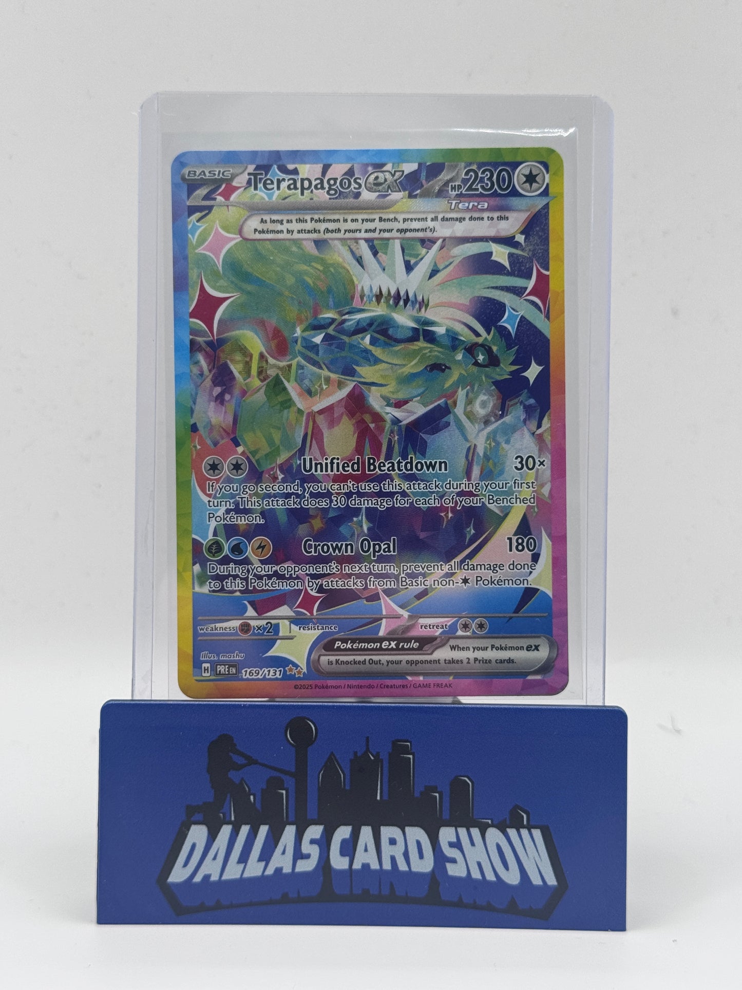 2025 Pokemon - Terapagos ex (SIR) - 169/131 Prismatic Evolutions NM