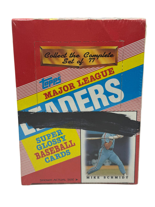 1988 Topps Major League Leaders Mini Box of 36