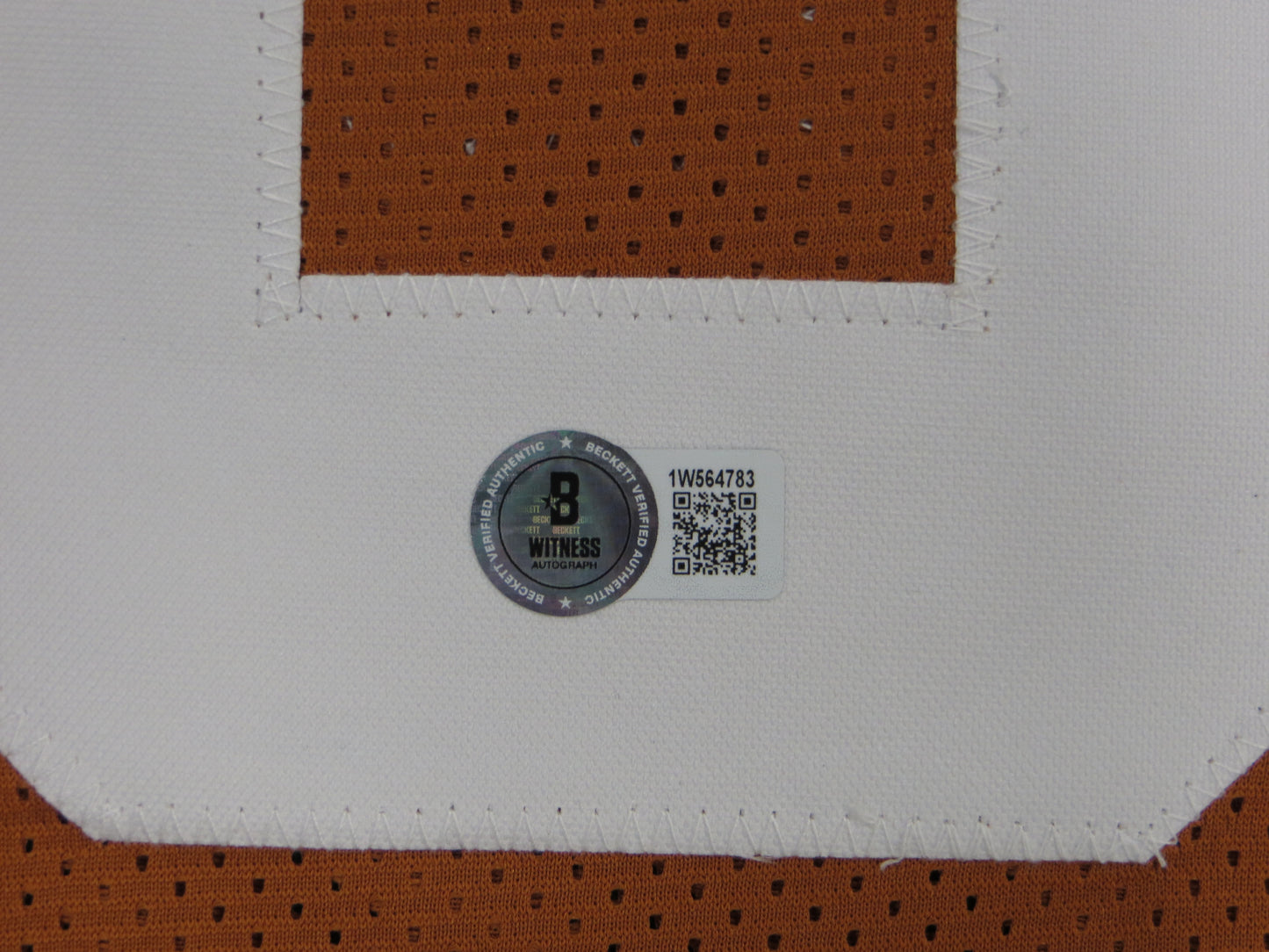 Ja'Tavion Sanders TEXAS LONGHORNS SIGNED JERSEY BAS COA