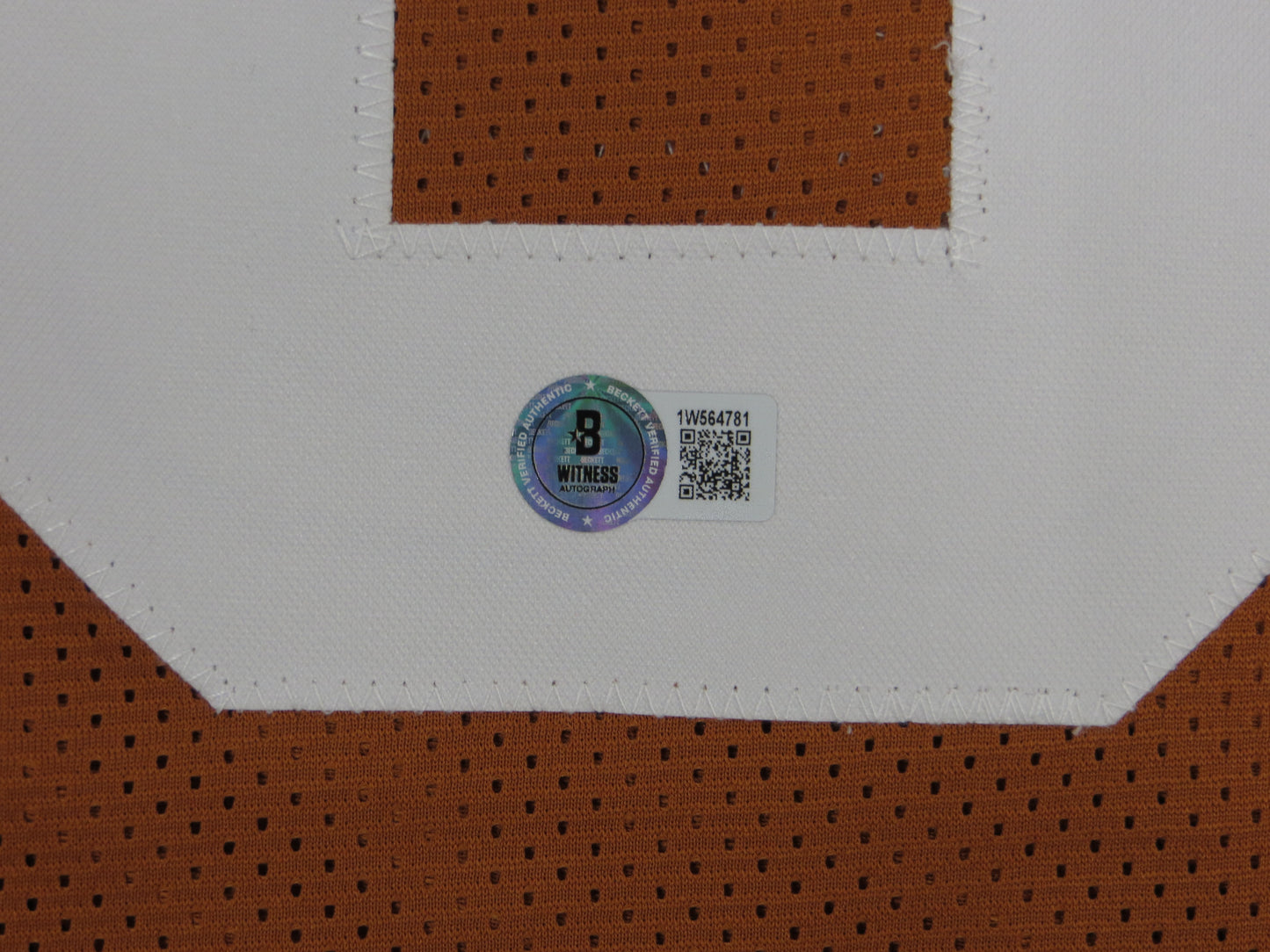 Ja'Tavion Sanders TEXAS LONGHORNS SIGNED JERSEY BAS COA