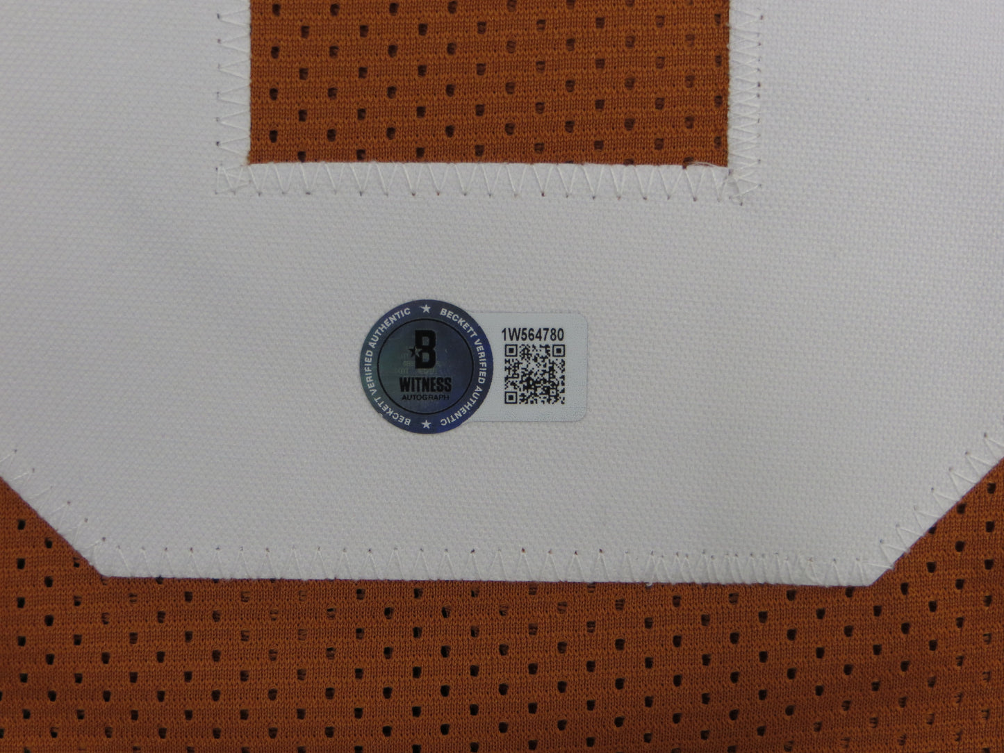 Ja'Tavion Sanders TEXAS LONGHORNS SIGNED JERSEY BAS COA