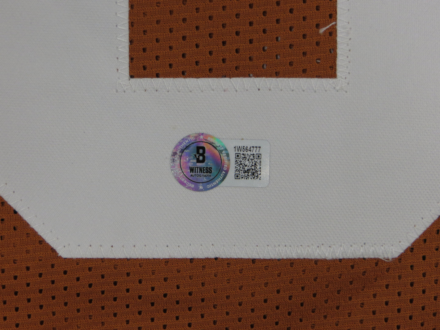 Ja'Tavion Sanders TEXAS LONGHORNS SIGNED JERSEY BAS COA