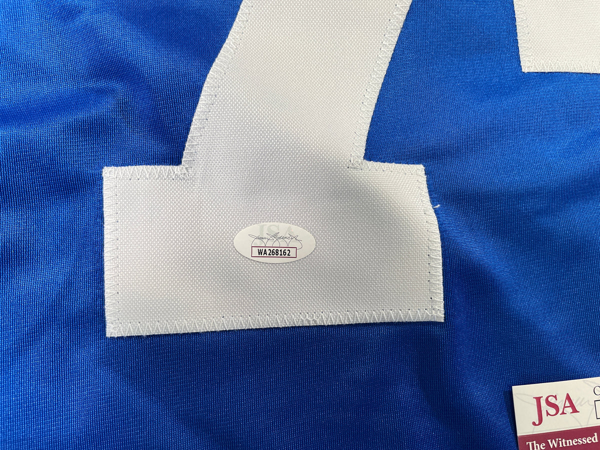 BOB LILLY DALLAS COWBOYS SIGNED Rookie Year JERSEY w/HOF80 TCU JSA