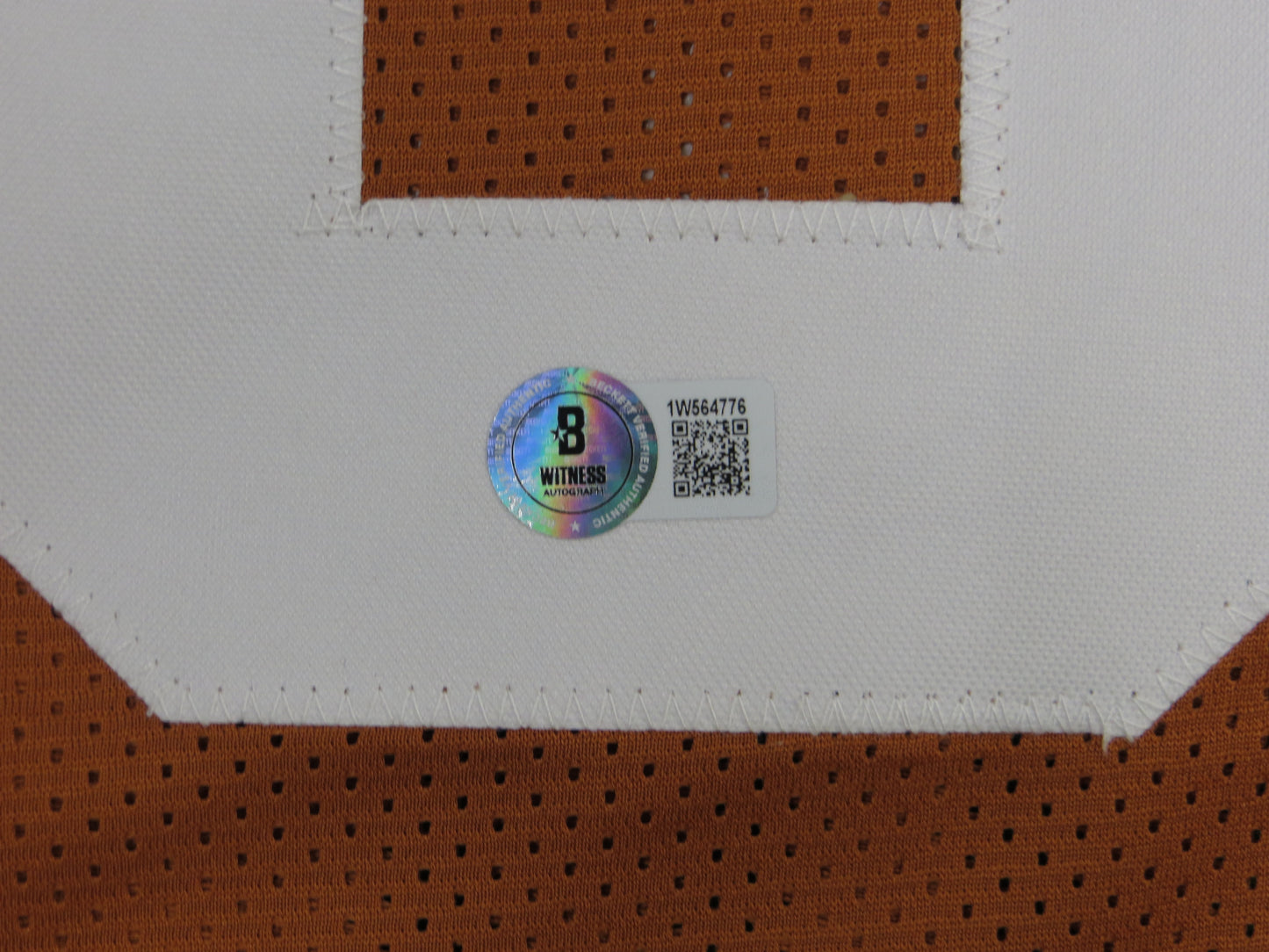 Ja'Tavion Sanders TEXAS LONGHORNS SIGNED JERSEY BAS COA