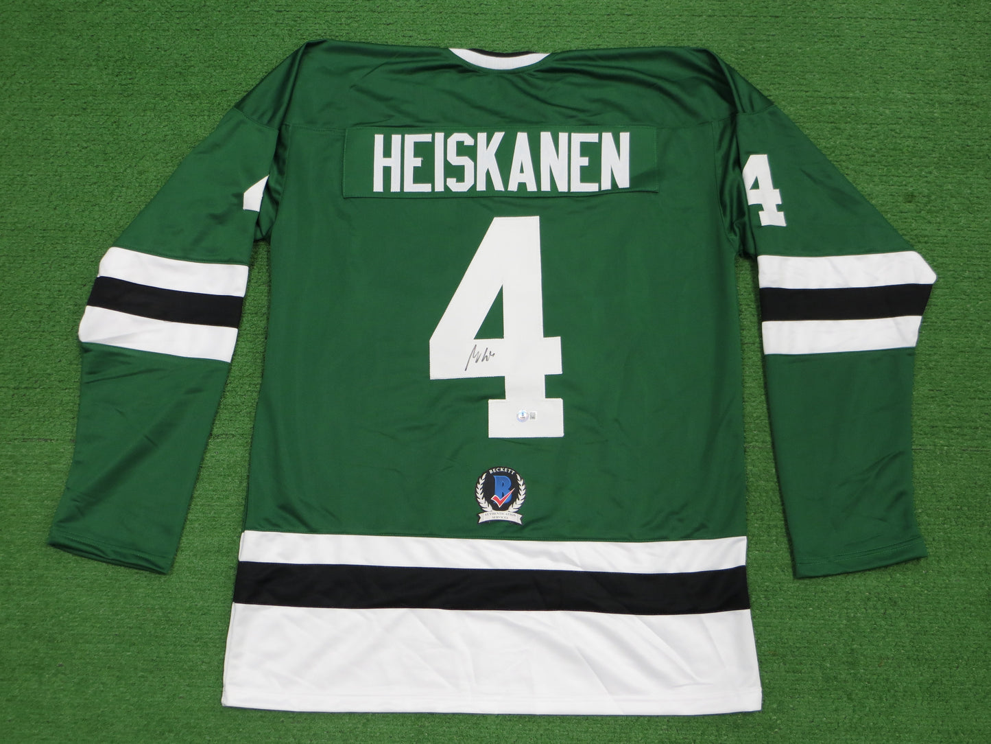 MIRO HEISKANEN DALLAS STARS SIGNED HOCKEY JERSEY BAS COA