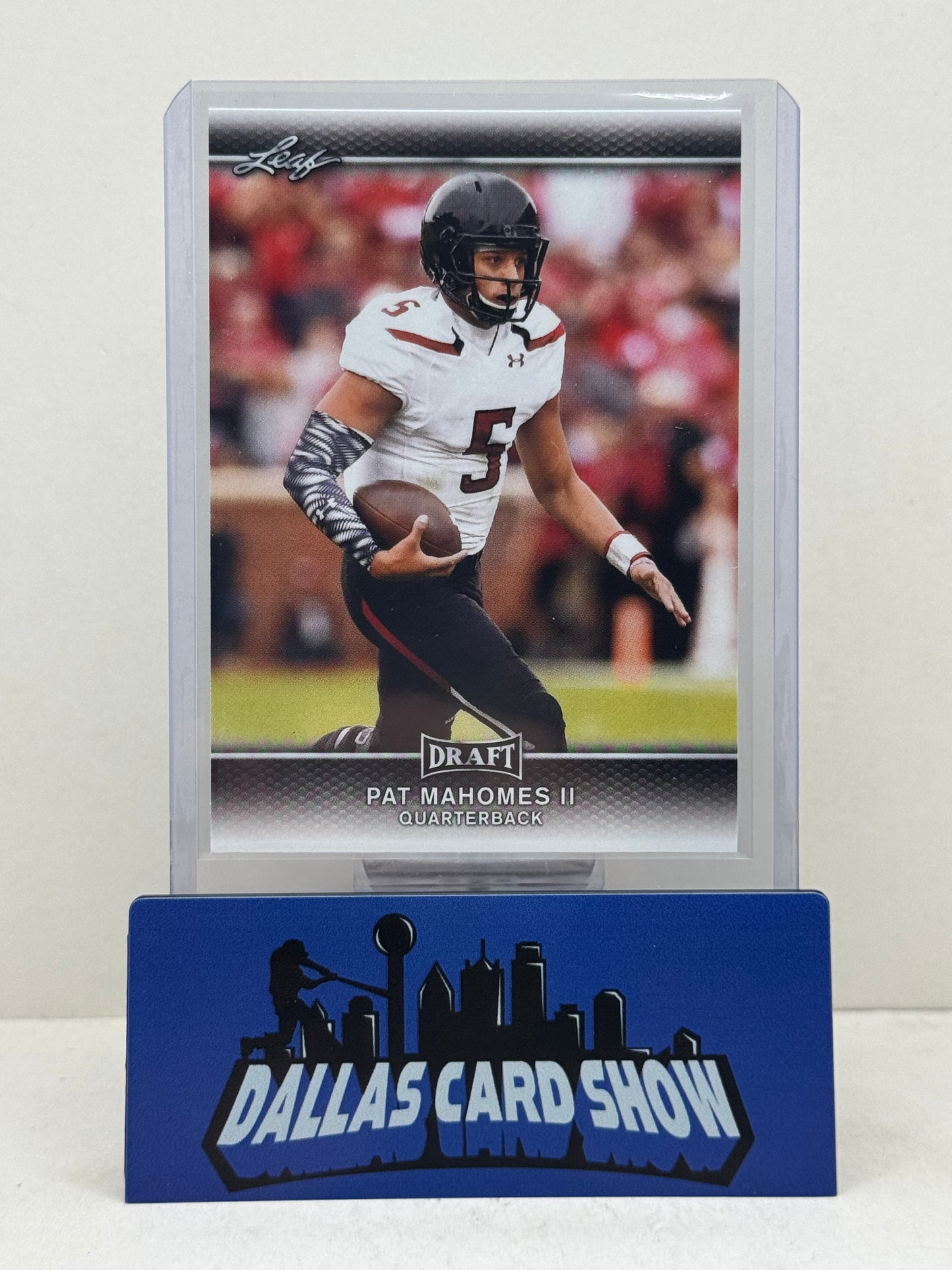 2017 Leaf Draft #56 Patrick Mahomes Rookie RC