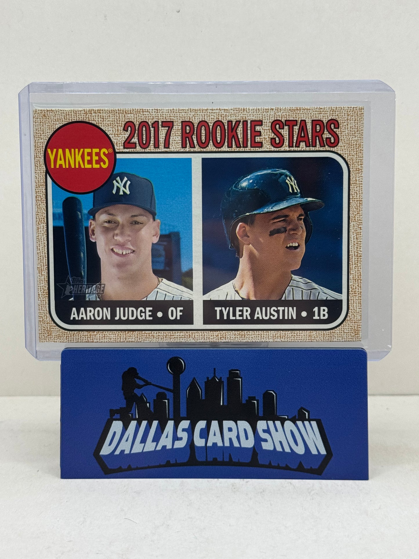 2017 Topps #214 Aaron Judge,Tyler Austin Yankees Rookie Stars Rookie RC