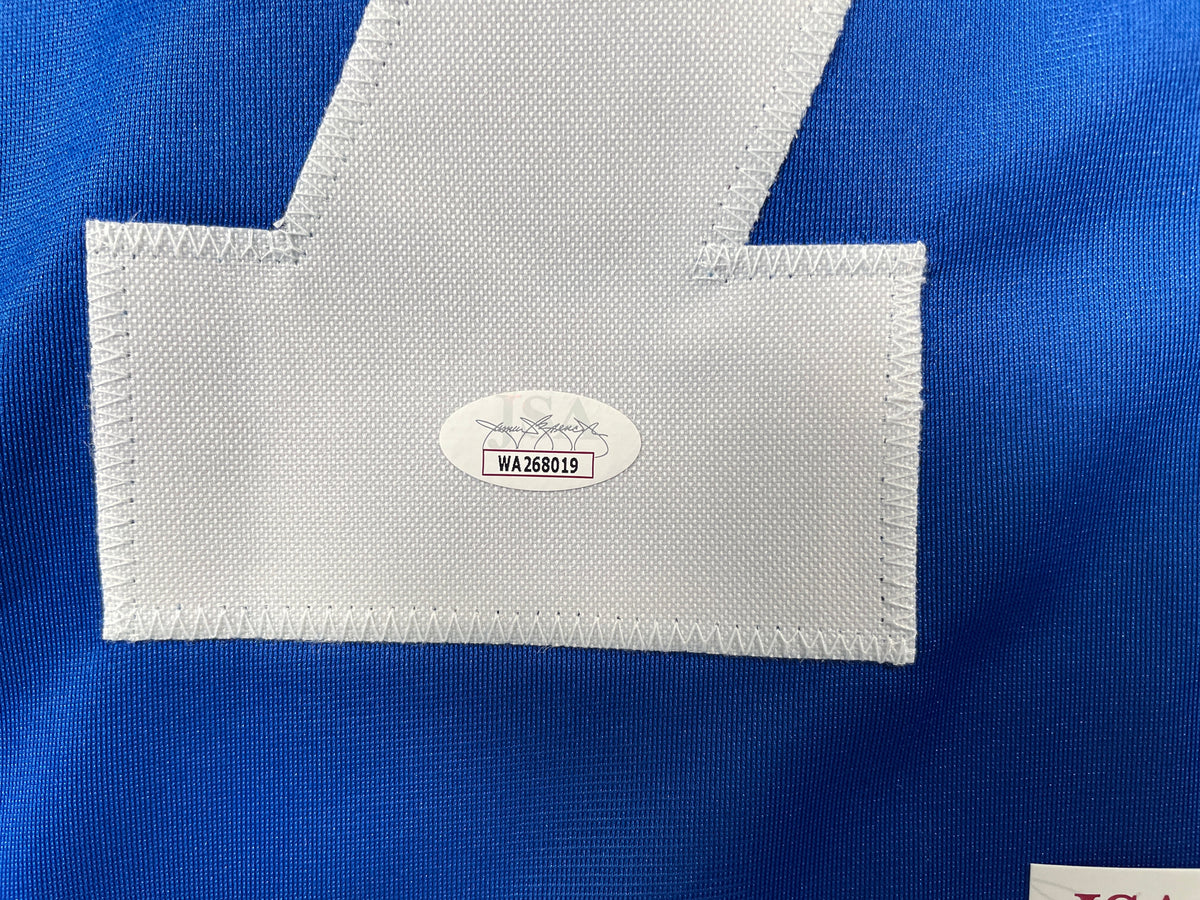 BOB LILLY DALLAS COWBOYS SIGNED Rookie Year JERSEY w/HOF80 TCU JSA