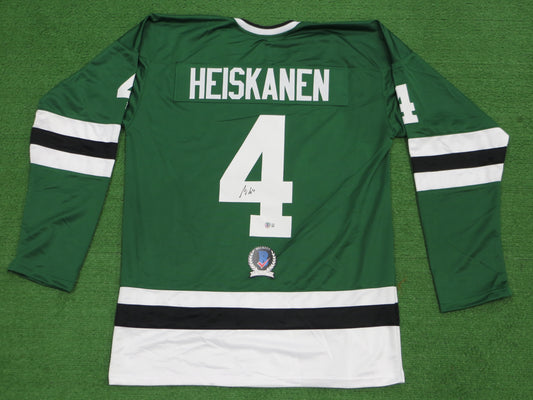 MIRO HEISKANEN DALLAS STARS SIGNED HOCKEY JERSEY BAS COA