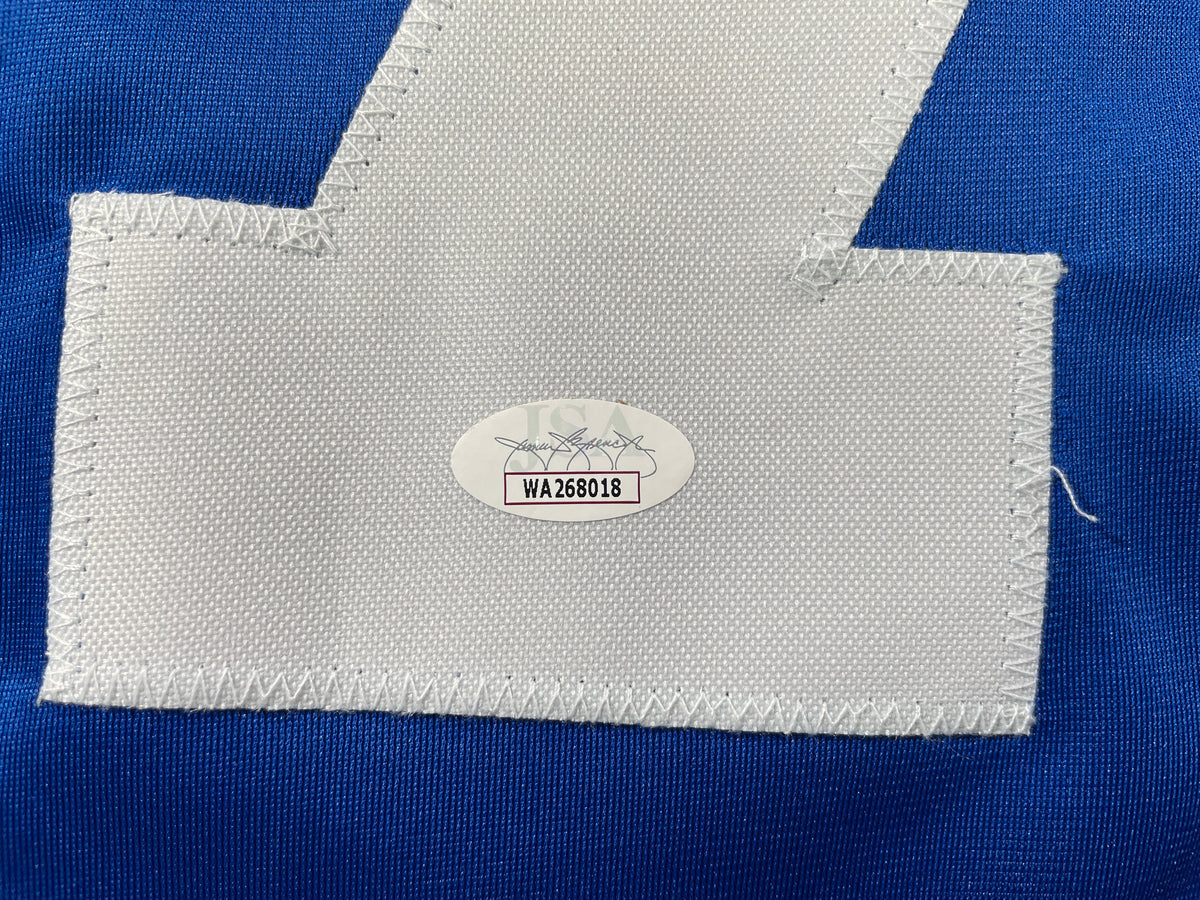BOB LILLY DALLAS COWBOYS SIGNED Rookie Year JERSEY w/HOF80 TCU JSA
