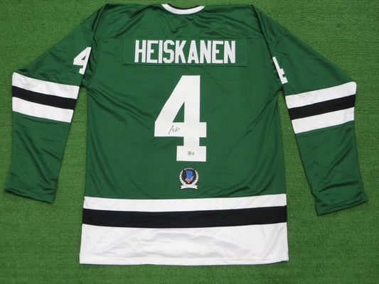 MIRO HEISKANEN DALLAS STARS SIGNED HOCKEY JERSEY BAS COA