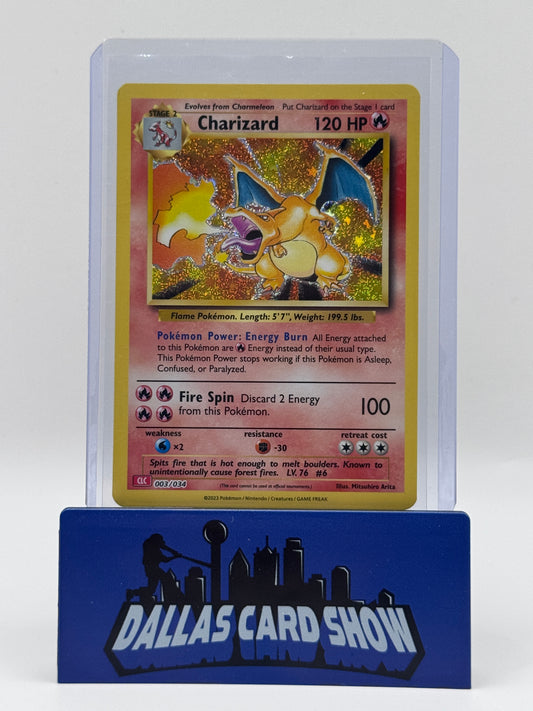 2023 Pokemon - Charizard (Deck Holo) - 003/030 Classic Collection NM