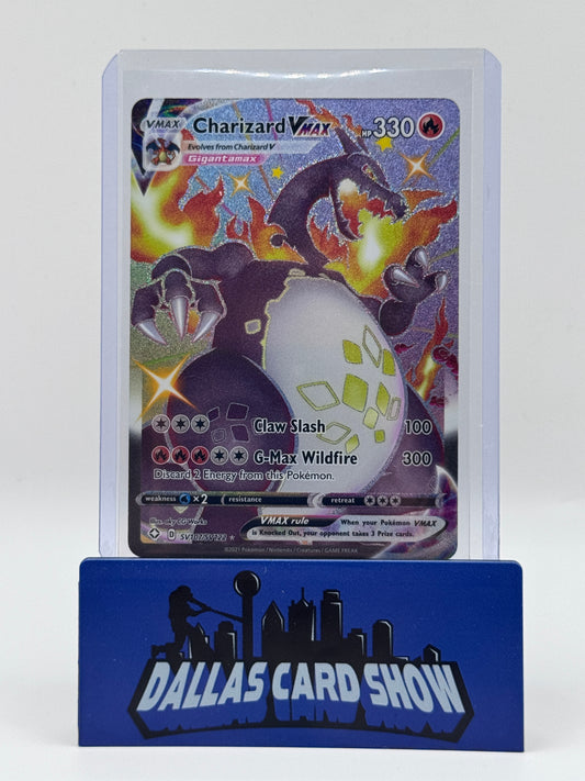 2021 Pokemon - Charizard VMAX (Shiny) - SV107/SV122 Shining Fates NM
