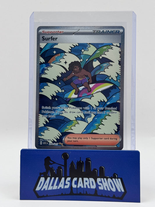 2026 Pokemon - Surfer (SIR) - 293/217 Ascended Heroes NM