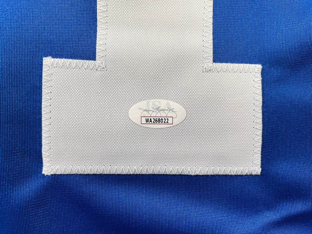 BOB LILLY DALLAS COWBOYS SIGNED Rookie Year JERSEY w/HOF80 TCU JSA