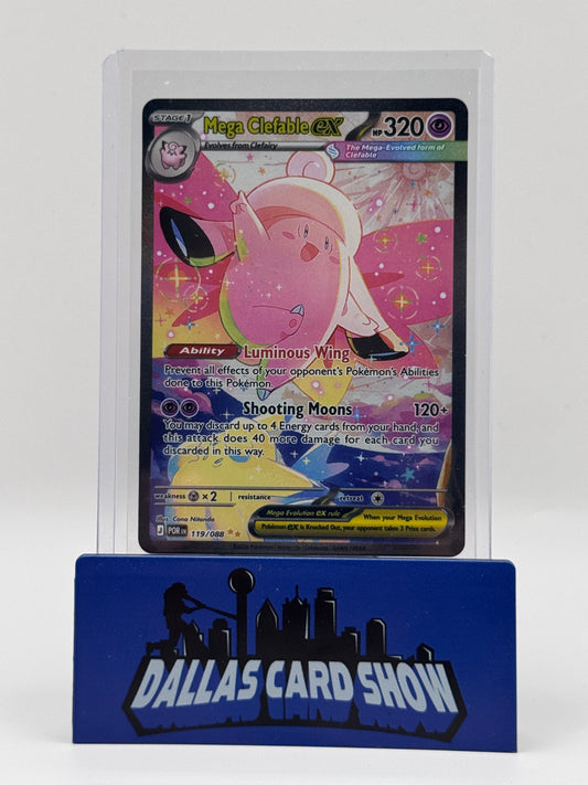 2026 Pokemon - Mega Clefable ex (SIR) - 119/088 Perfect Order NM