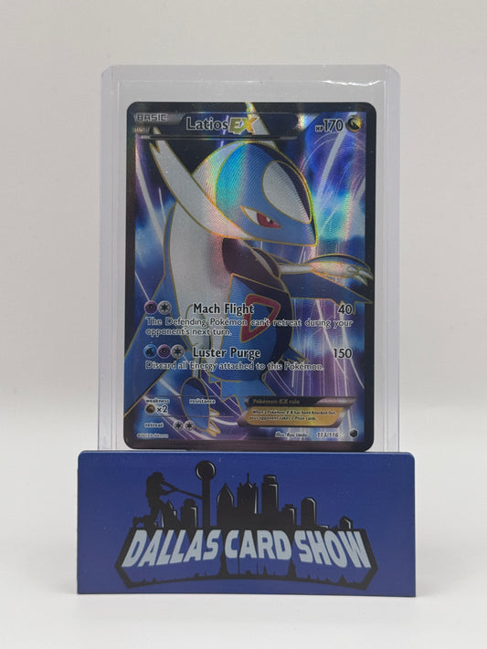 2013 Pokemon - Latios EX (Full Art) - 113/116 Plasma Freeze LP