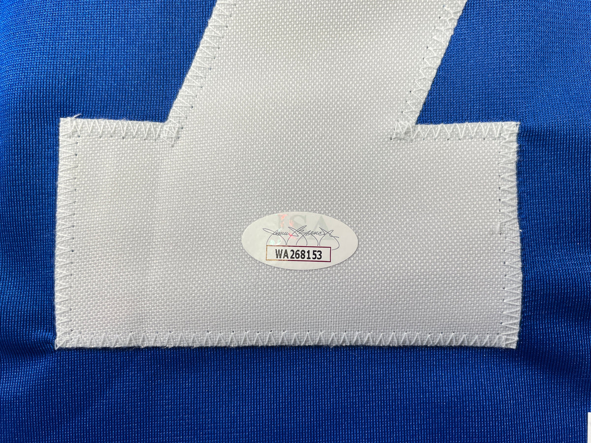 BOB LILLY DALLAS COWBOYS SIGNED Rookie Year JERSEY w/MrCowboy JSA