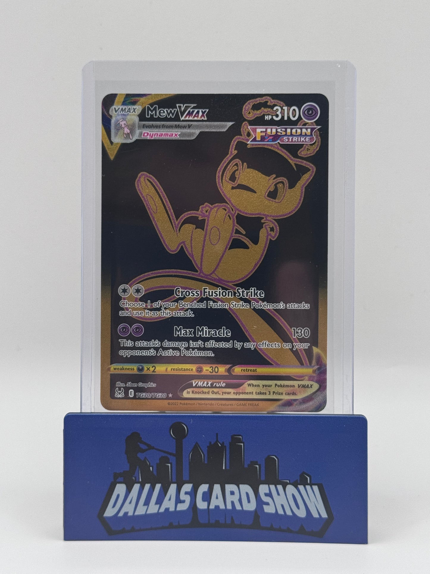 2022 Pokemon - Mew VMAX (Trainer Gallery) - TG30/TG30 Lost Origin NM