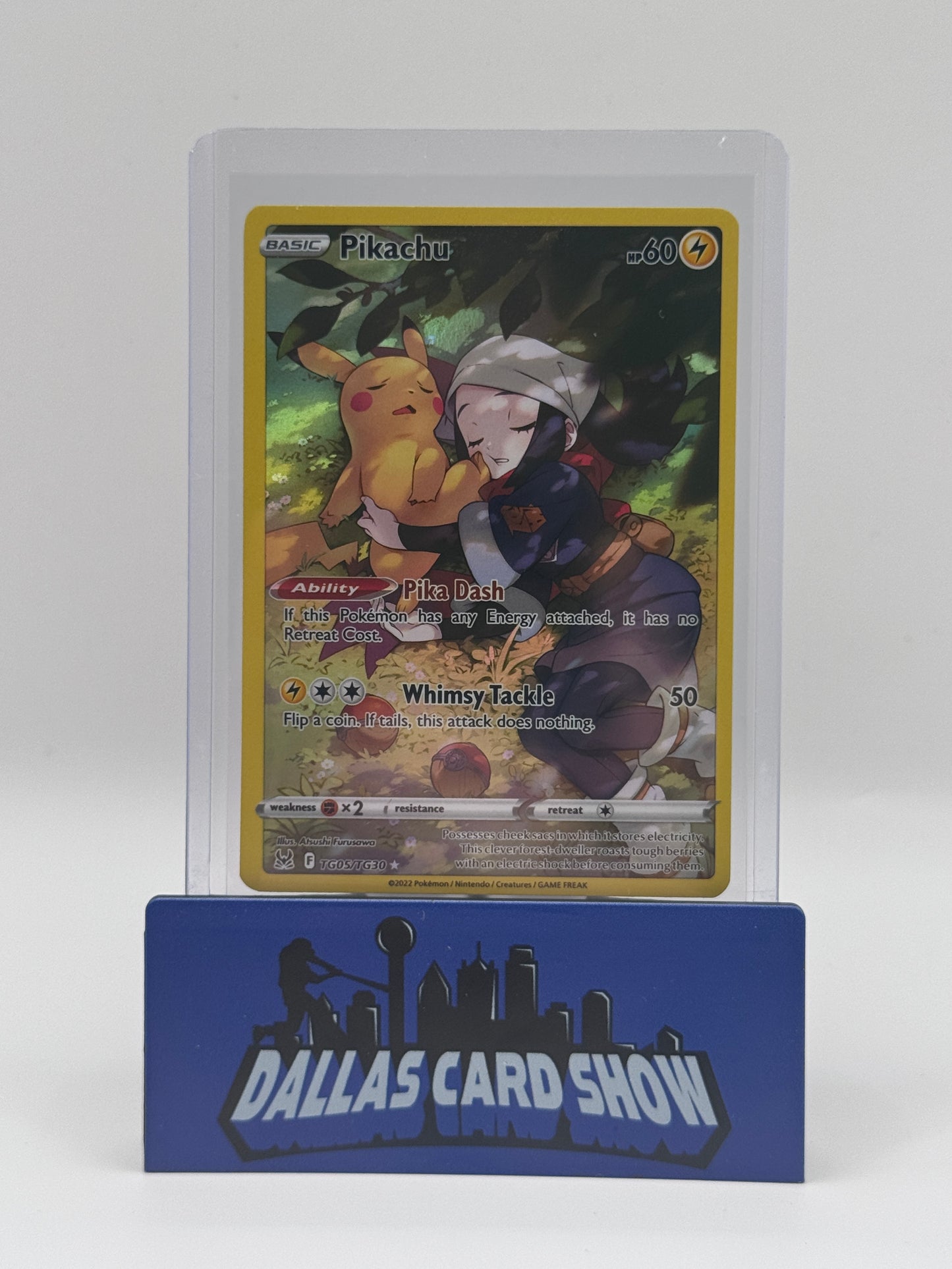 2022 Pokemon - Pikachu (Trainer Gallery) - TG05/TG30 Lost Origin NM